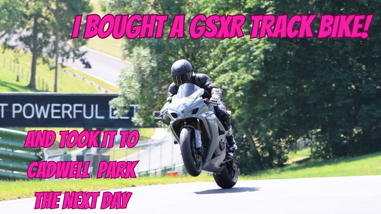 GSXR 1000 K8 TRACK BIKE | First ride at Cadwell Park