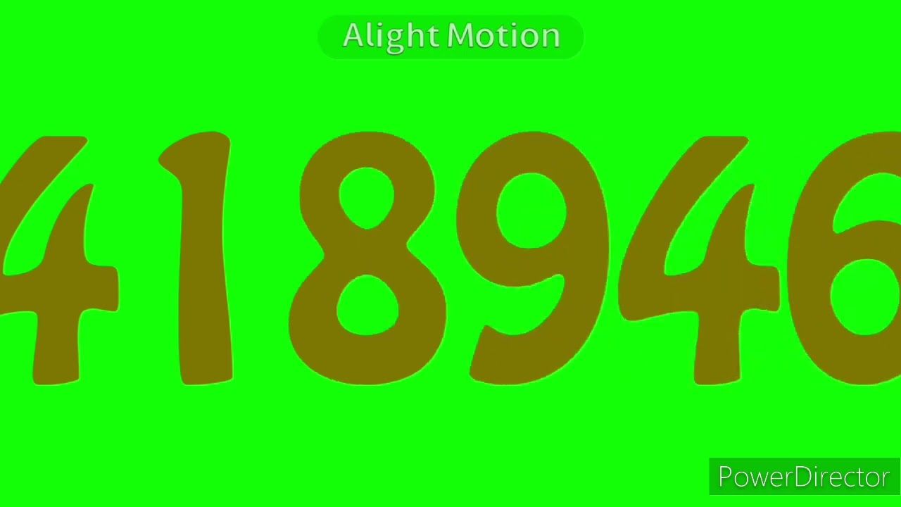 Colorful Numbers 1 to 1 Million Version 2