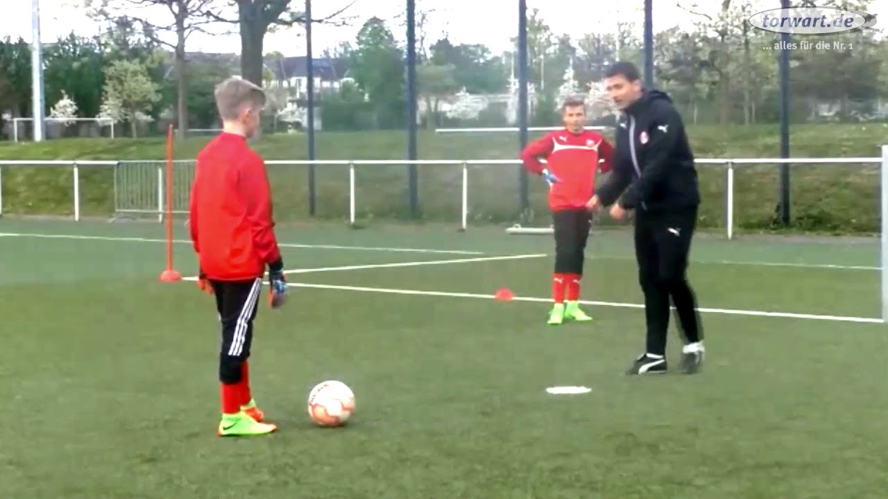 Zonentraining Torwarttraining - Trainingseindrücke Fortuna Düsseldorf Christian Lasch