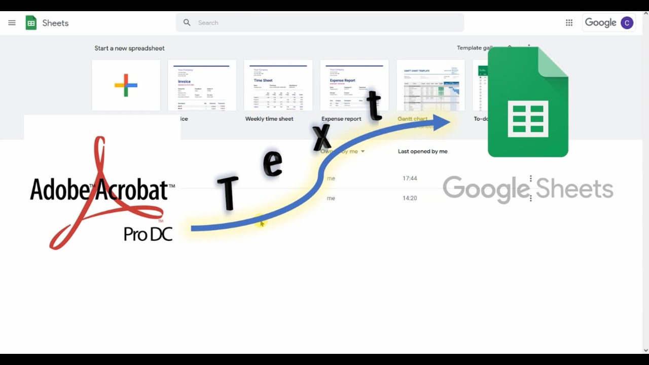Topic (Acrobat + G Sheet) 批量提取PDF文字 | Bulk Retreive Text from PDF