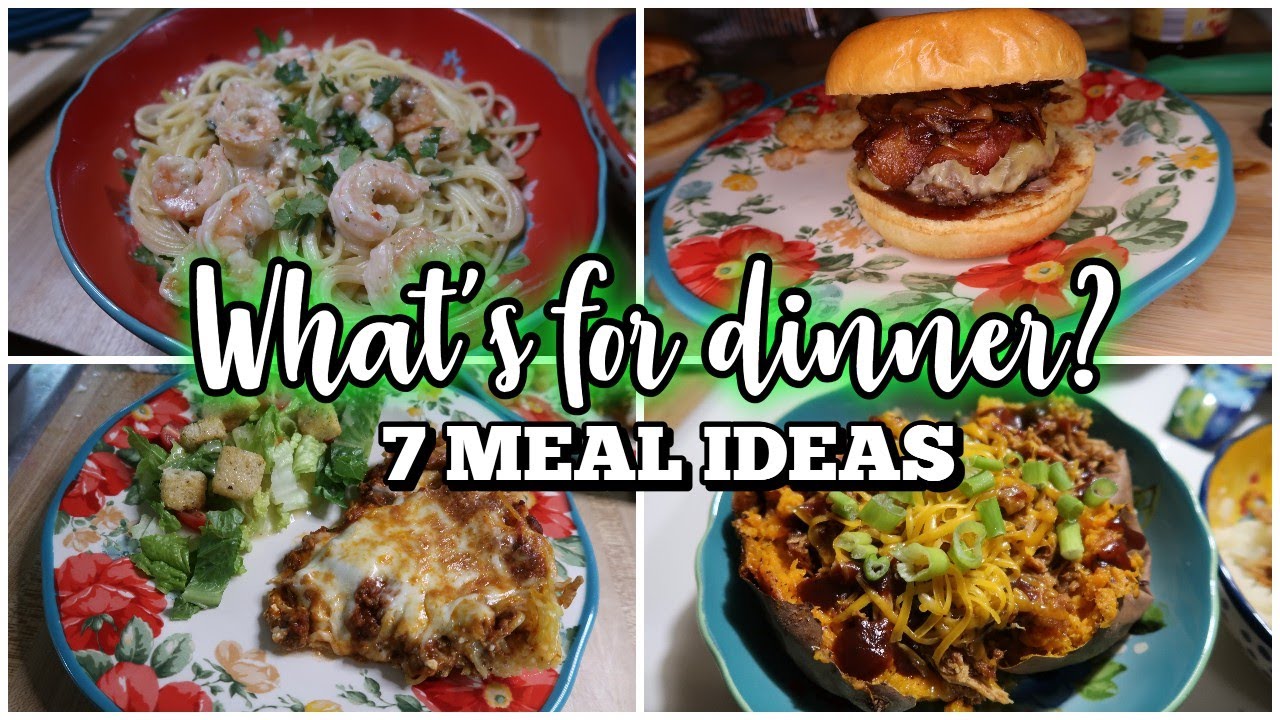 WHAT'S FOR DINNER? #171 | 1-Week Of Real Life Dinner Ideas