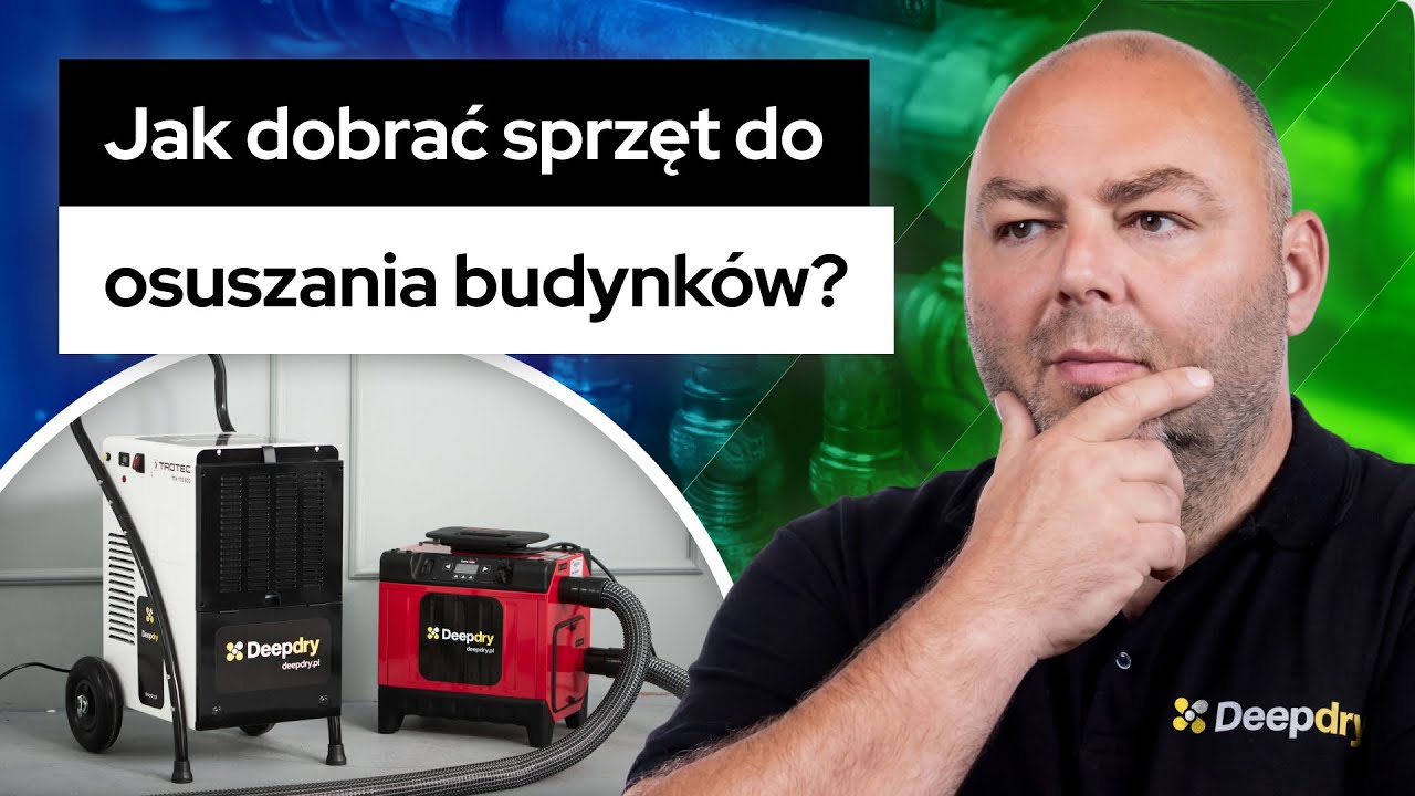 Sprzęt do osuszania budynków – na co zwrócić uwagę przy wyborze?