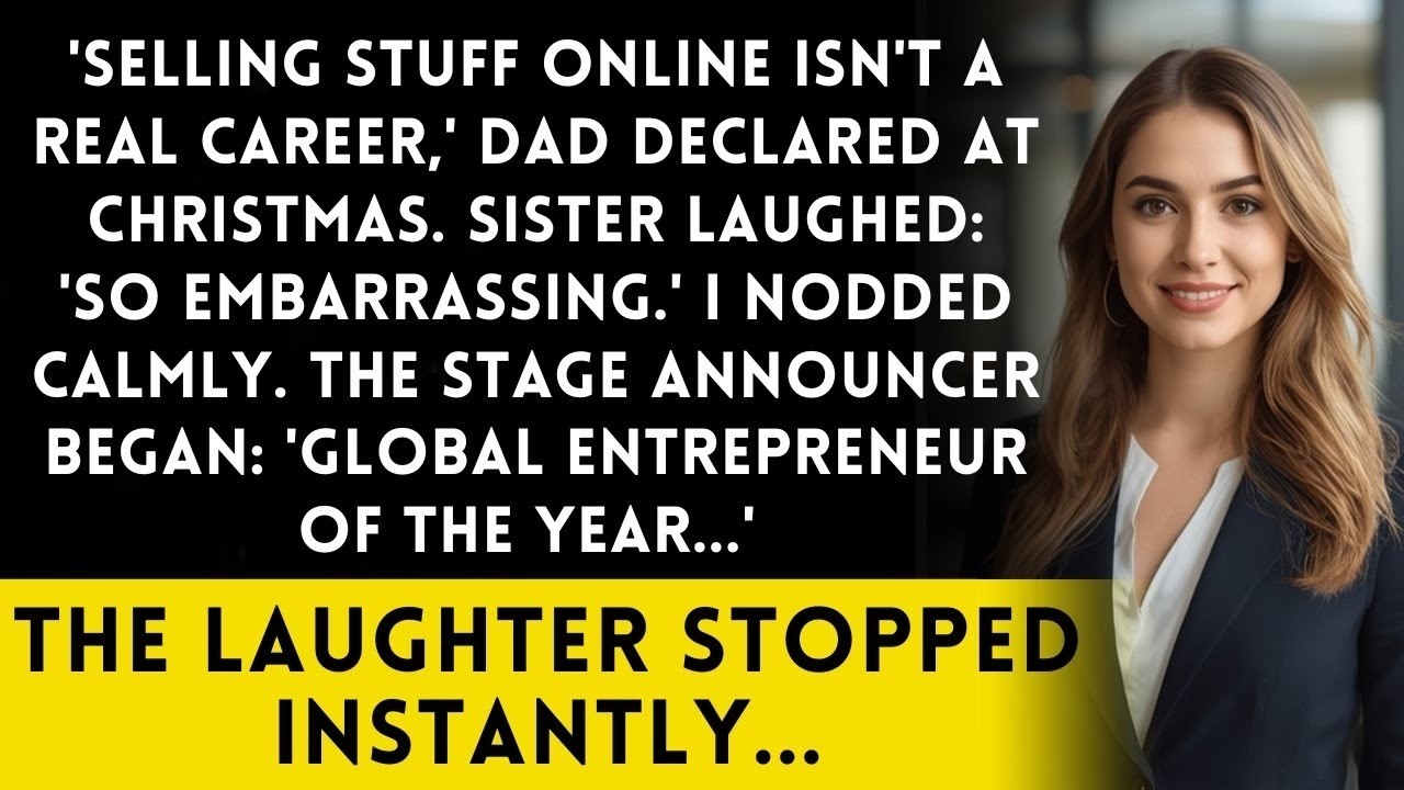 Family Mocked My 'Little Online Business'   Until The Industry Awards Ceremony srt