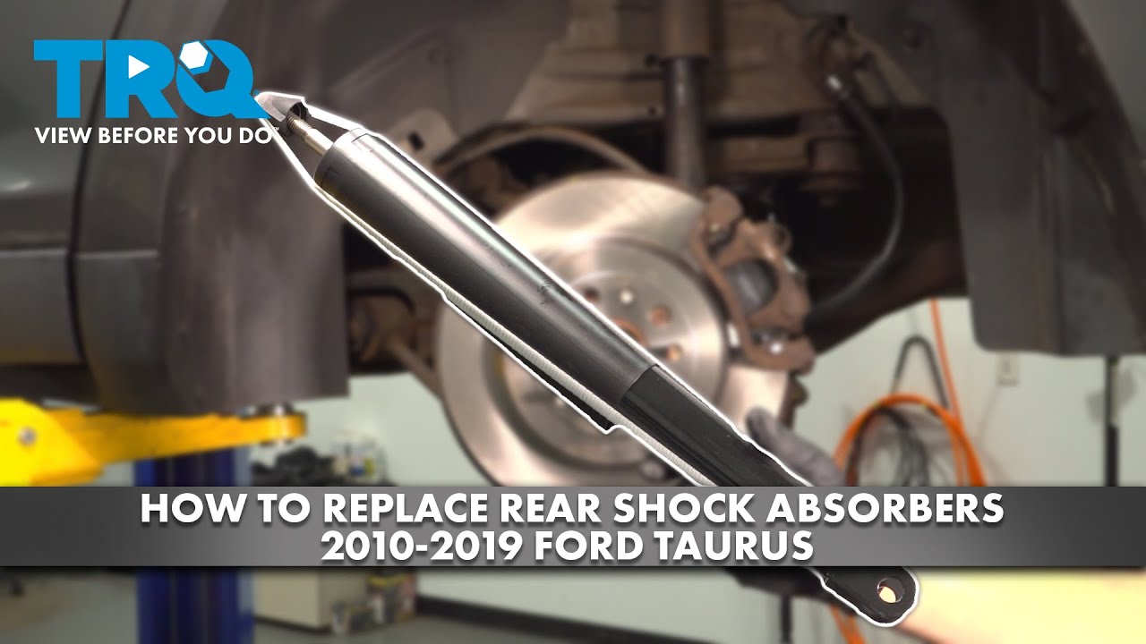 Как заменить задние амортизаторы Ford Taurus 2010-2019
