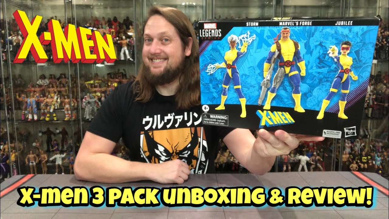 Forge, Storm & Jubilee Marvel Legends X-Men Unboxing Review!