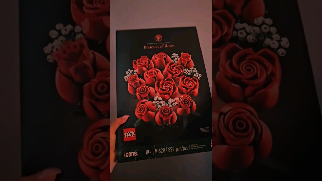 Lego rose bouquet 🌹#shorts #lego #Legoroses