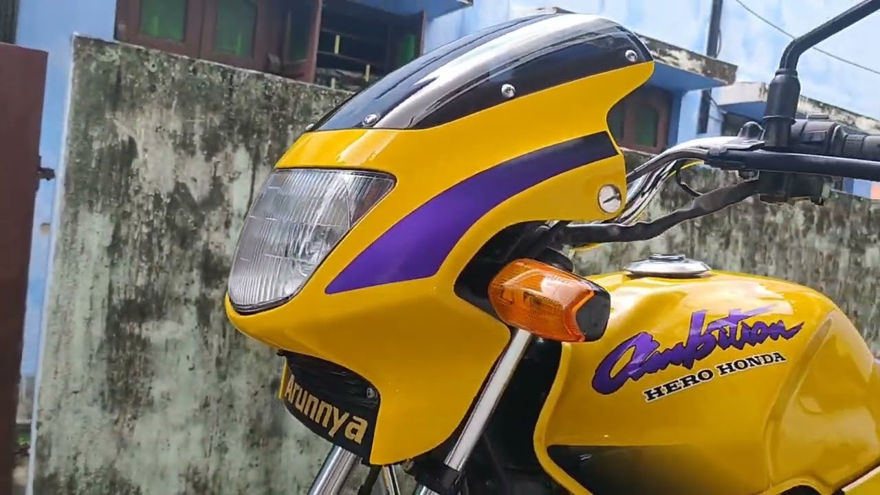 Hero Honda Ambition 135 after 18 months of restoration