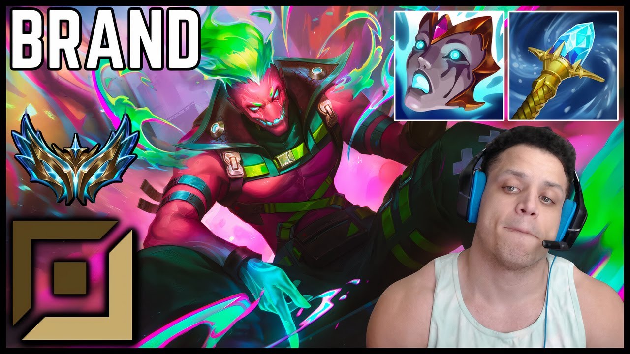 🔥 Tyler1 BACK IN NA! OVER 1000 LP+ | Brand ADC Full Gameplay | Season 14 ᴴᴰ