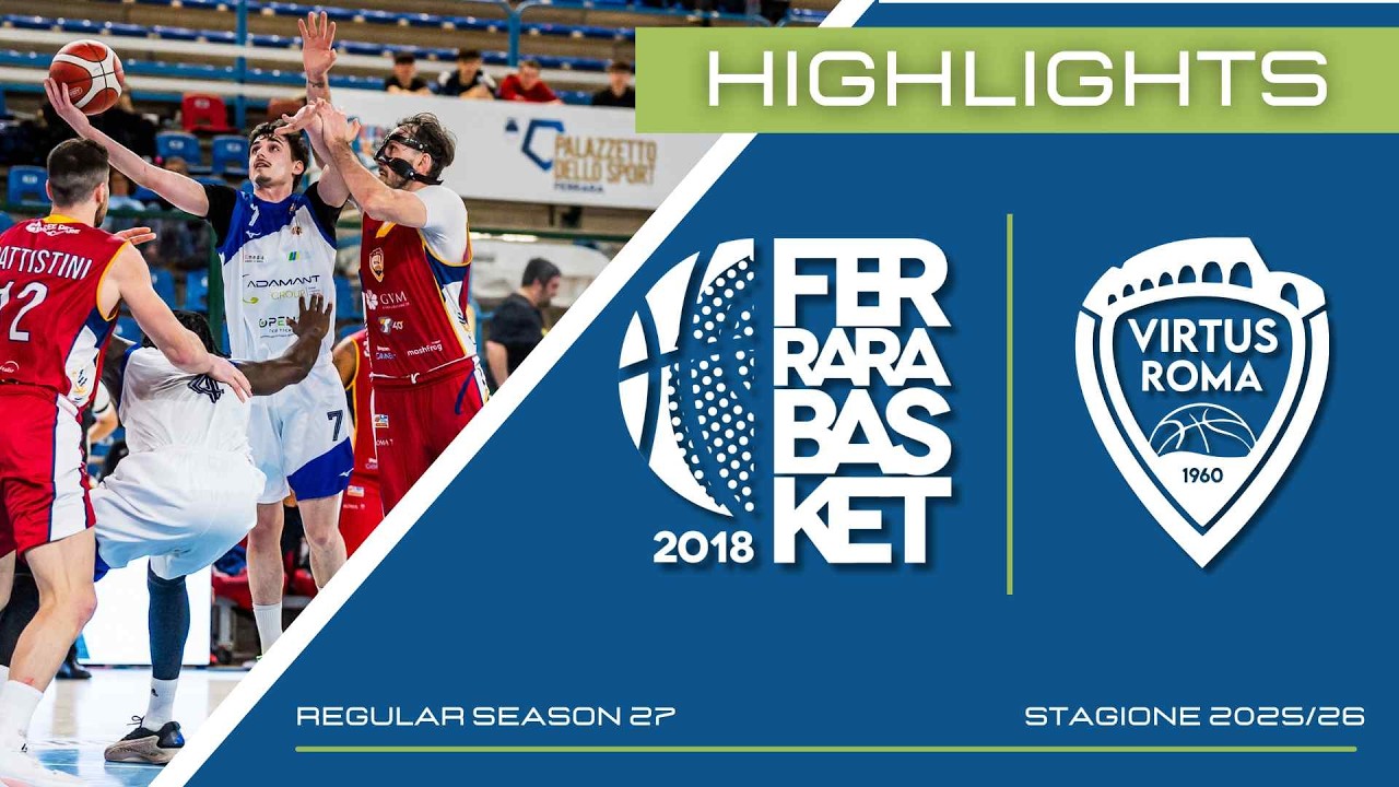 Highlights Adamant Ferrara-Virtus GVM Roma 1960 | Serie B Nazionale | 2025/26