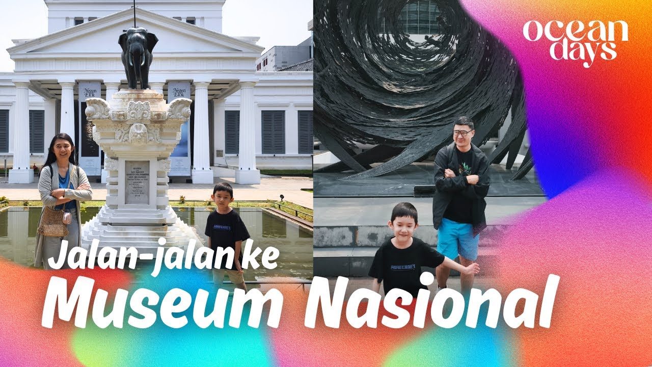 Jalan-jalan Keluarga OceanDays ke Museum Nasional! Nonton Show Imersif 360 Derajat!
