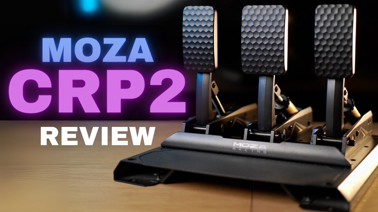 MOZA CRP 2 Pedals. I like them, even though some things I would like to be different.