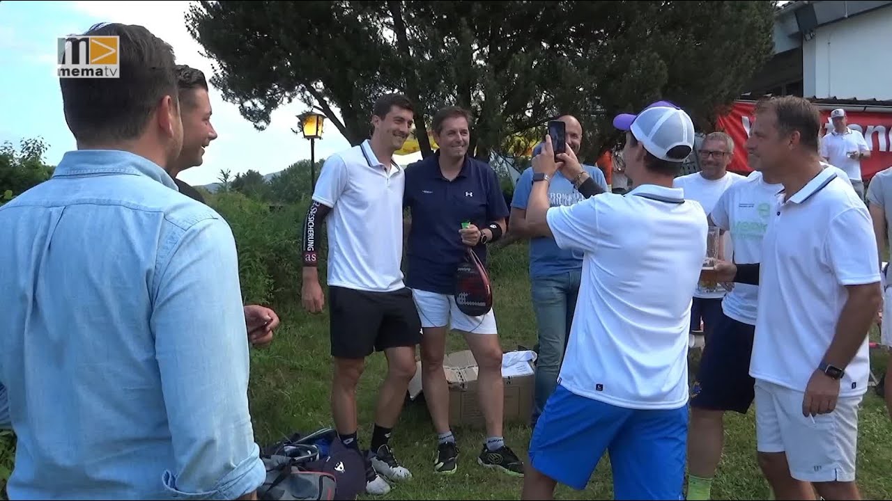 PADEL Turnier Bruck an der Mur mit dabei Sebastian Ofner und Klaus Kröll Sportlicher Jugendleiter