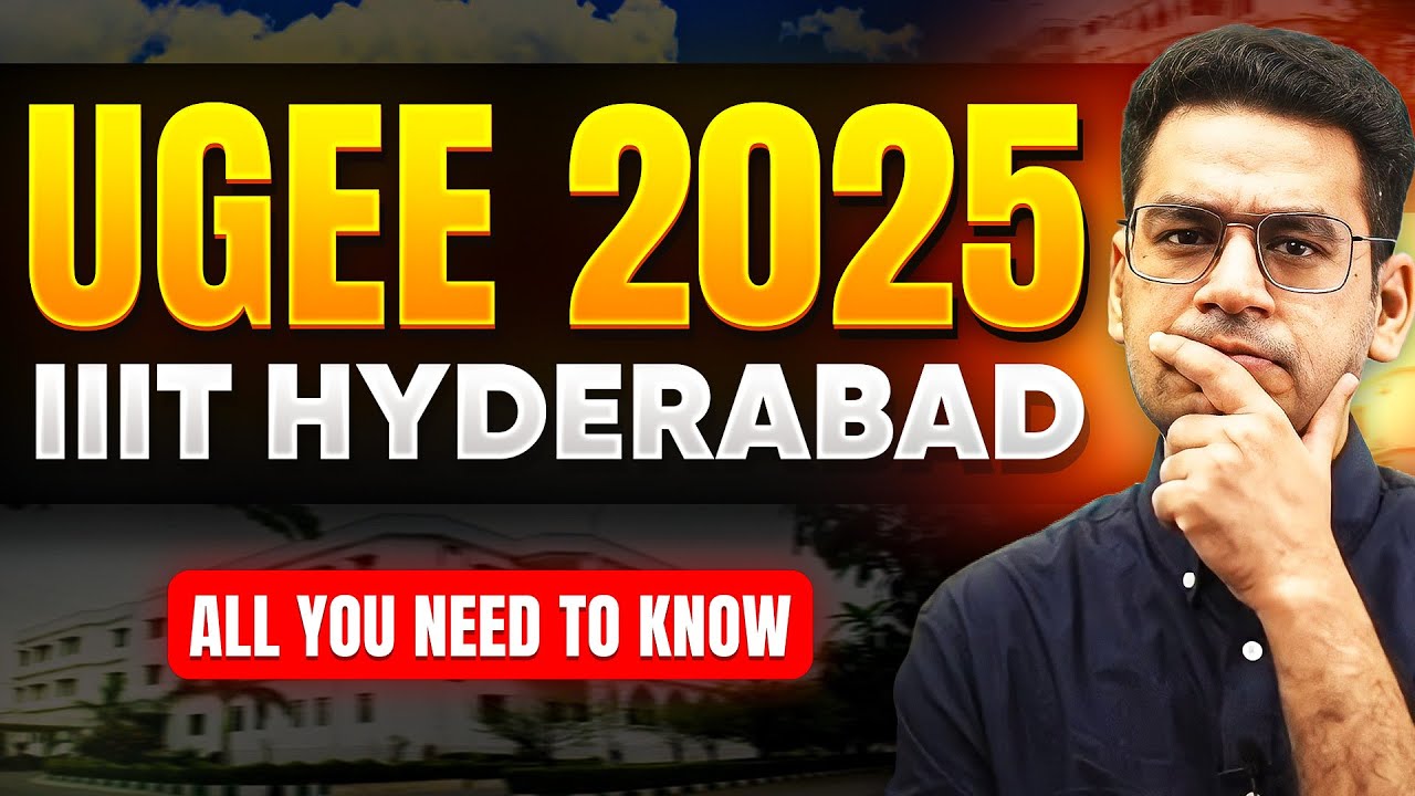 UGEE 2025 IIIT Hyderabad | CUTOFF | Test Series | MathonGo | Anup Sir