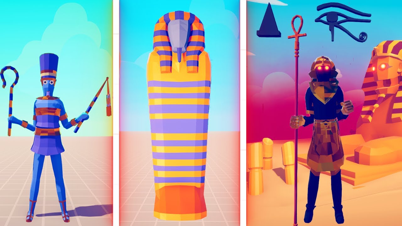 EVOLUTION OF PHARAOH - Totally Accurate Battle Simulator TABS