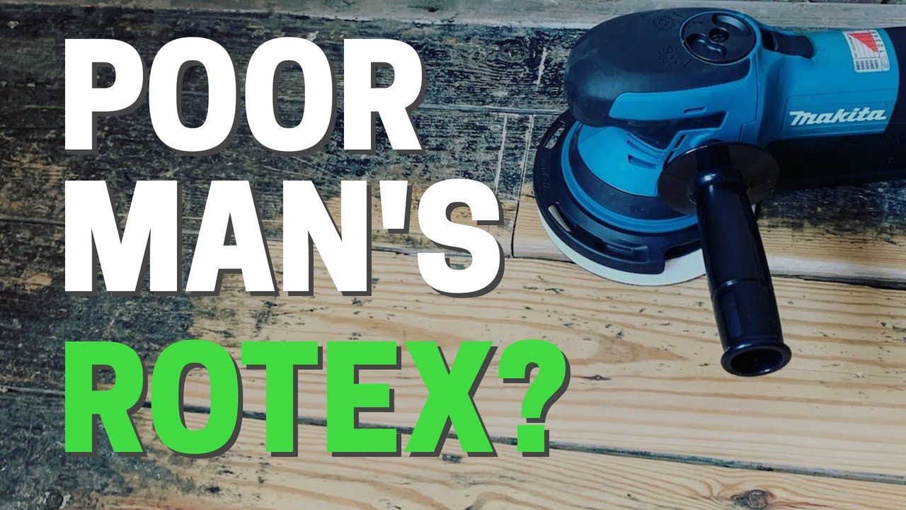 Обзор шлифовальной машины Makita BO6050J 150 мм (6 дюймов) — недорогой Festool Rotex?