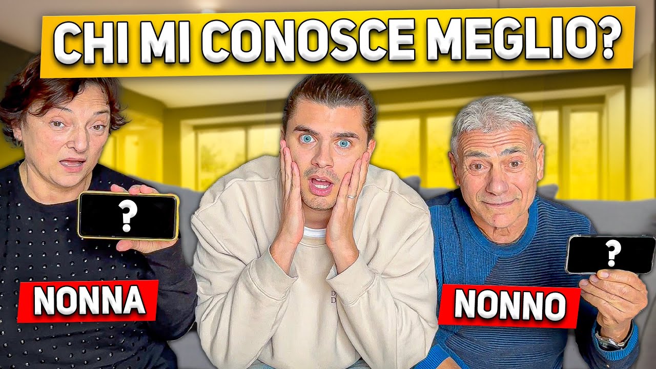 NONNA vs NONNO - Chi mi conosce meglio?