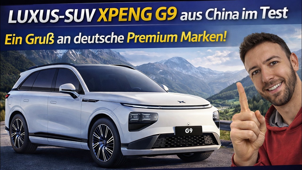 XPeng G9: Luxus Elektro-SUV aus China! Fahreindruck, reale Reichweite & Verbrauch