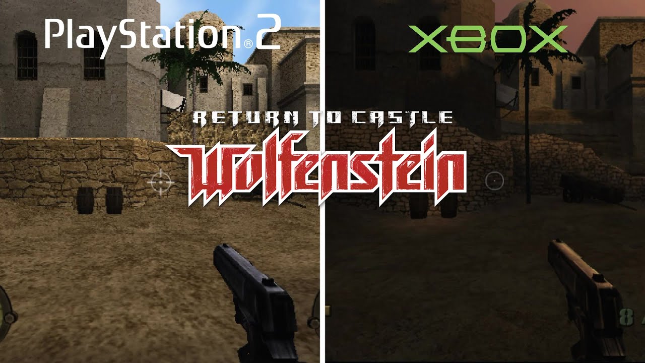 Return to Castle Wolfenstein [2003] PlayStation 2 vs Xbox (Graphics Comparison)