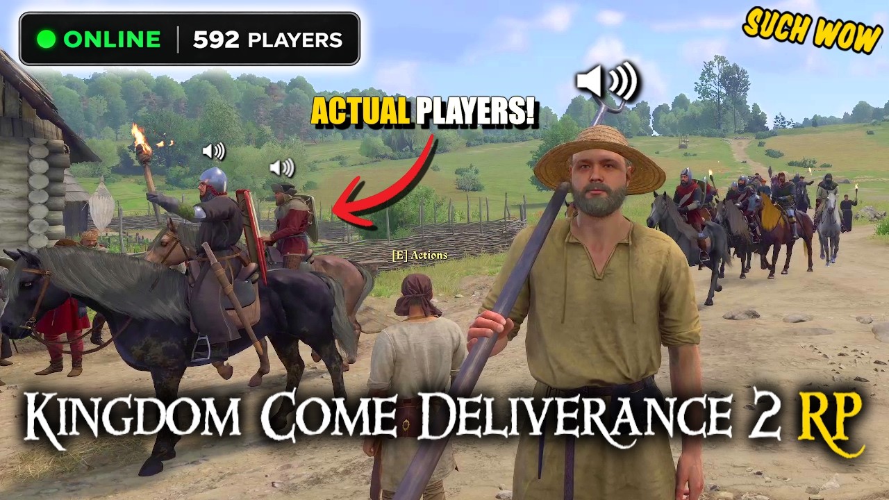 I Tried Kingdom Come Deliverance RP...it was insane