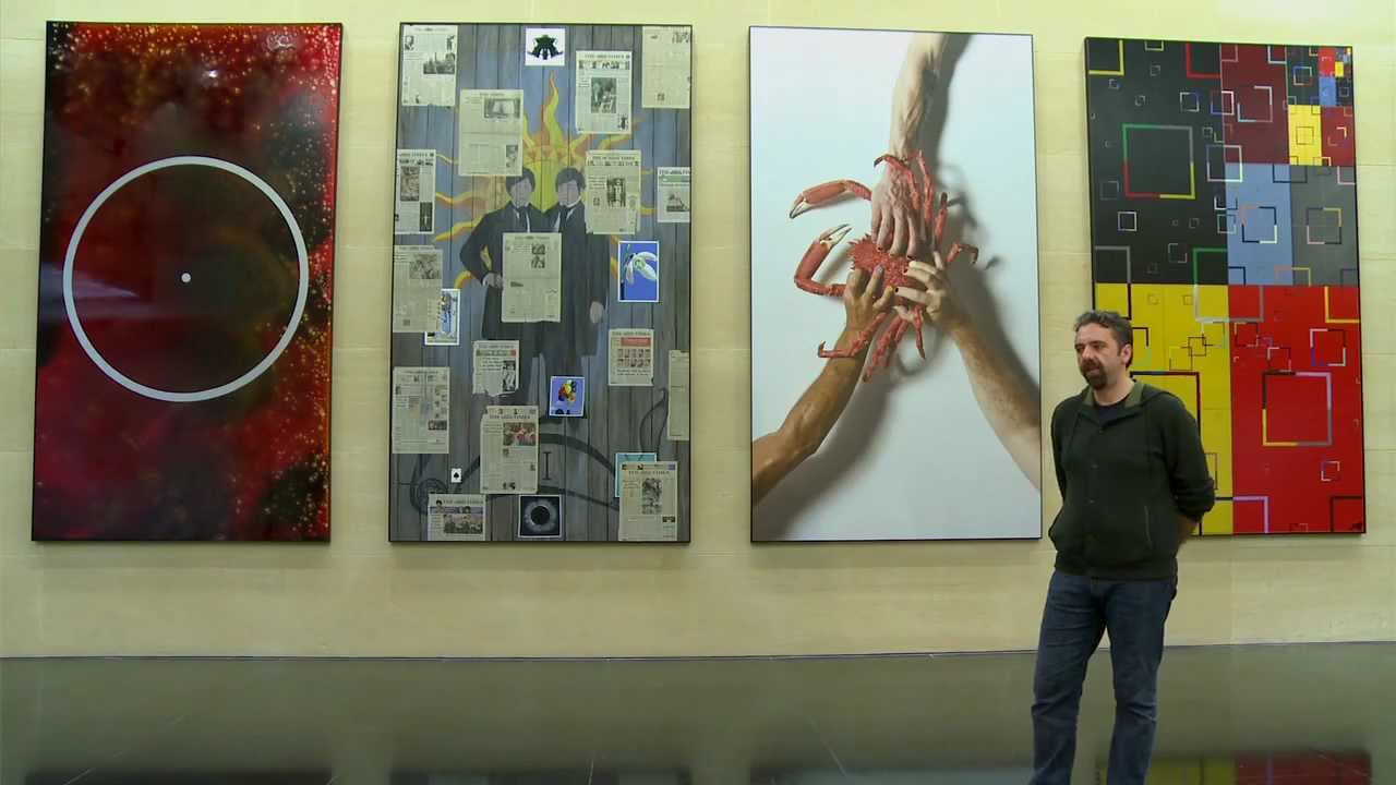 Keith Tyson, '12 Harmonics',  Deutsche Bank London  - Full Edit (8 mins)