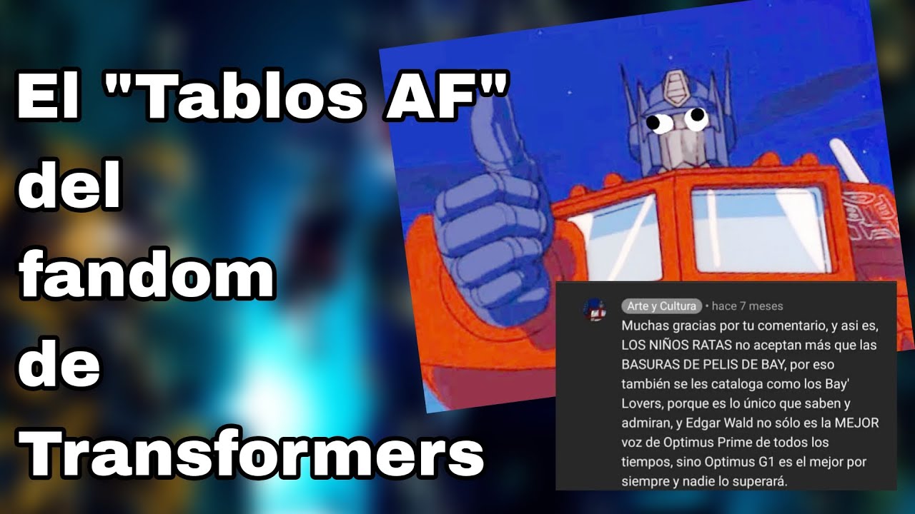 El hazme reir más odiado en Transformers