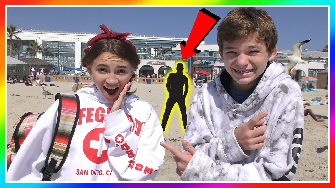 KAYLA REVEALS HER SECRET CRUSH AT THE BEACH! | We Are The Davises