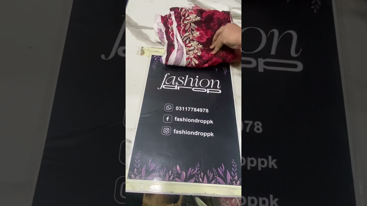 Sapphire 3 pc embroidery winter collection 
