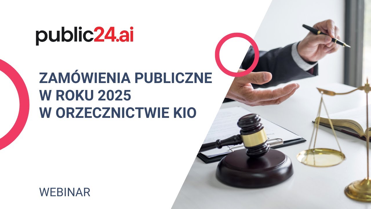Webinar: Zamówienia publiczne w roku 2025 w orzecznictwie KIO