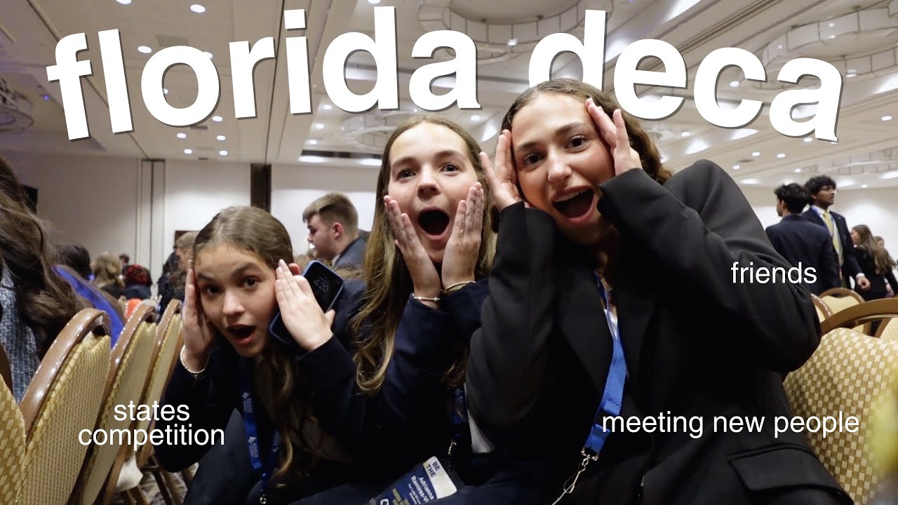 we went to DECA STATES | meeting new people, friends, and competition