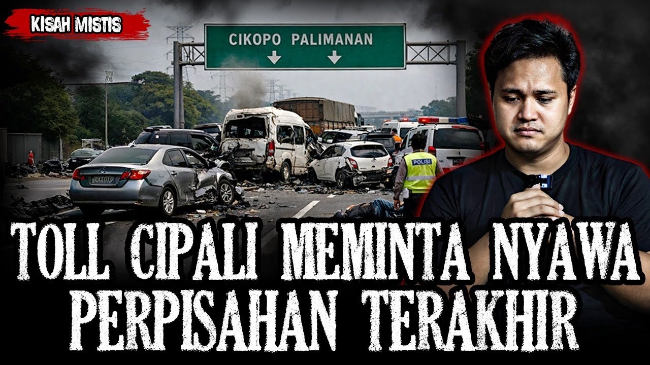 PERJALANAN MISTIS SAAT LIBURAN SAMPE KECELAKAAN BERUNTUN LEWAT TOL CIPULARANG!! NGERI BANGET