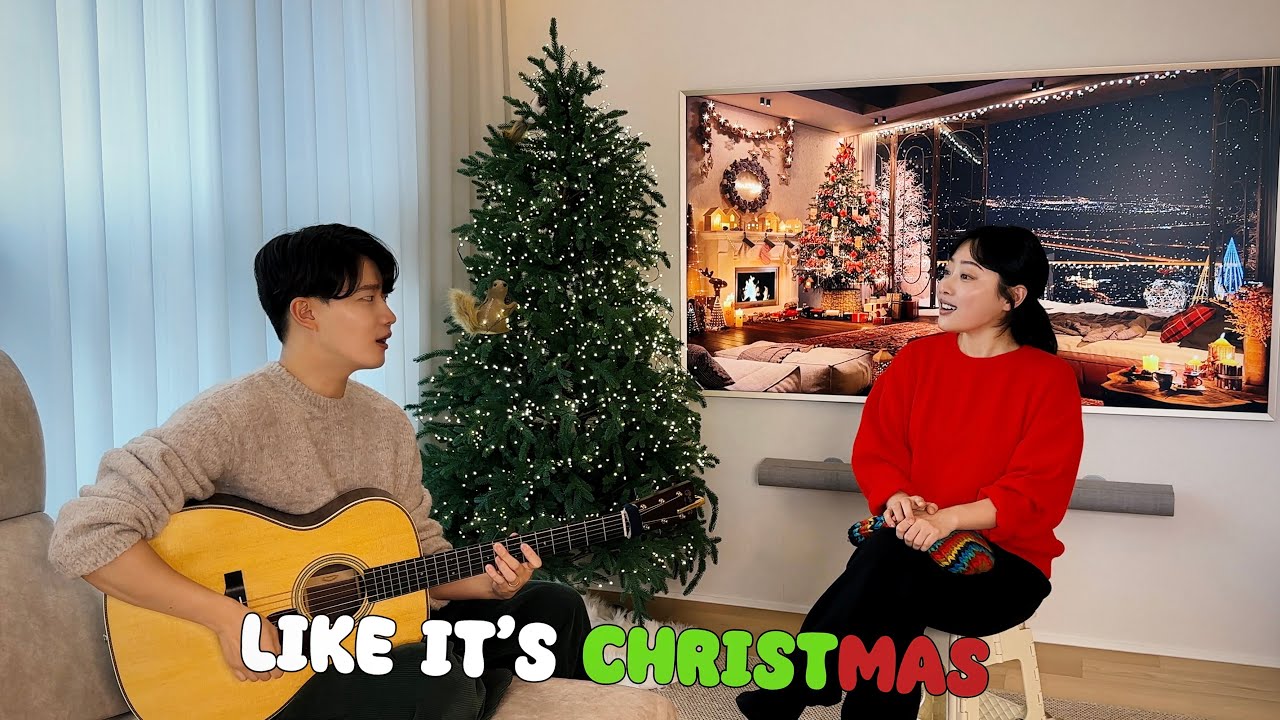 Siblings Singing 'Jonas Brothers - Like It's Christmas'🎄
