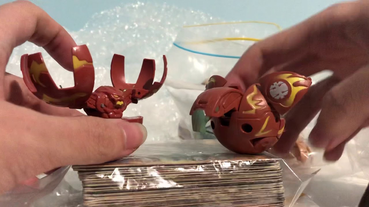 BAKUGAN LOT UNBOXING!!! MAH SECOND CRYSTAL B1 HYNOID!!!!
