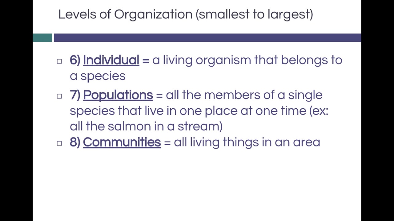 11 Key Ecology Terms