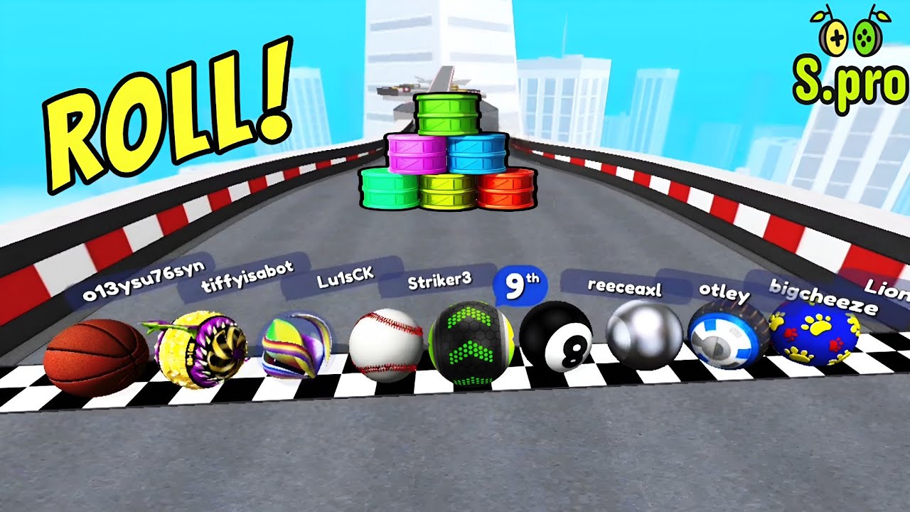 Going Balls - Speedrun Epic Race 584 ᯓ⚽︎ #goingballs #gameplay #marblesrace