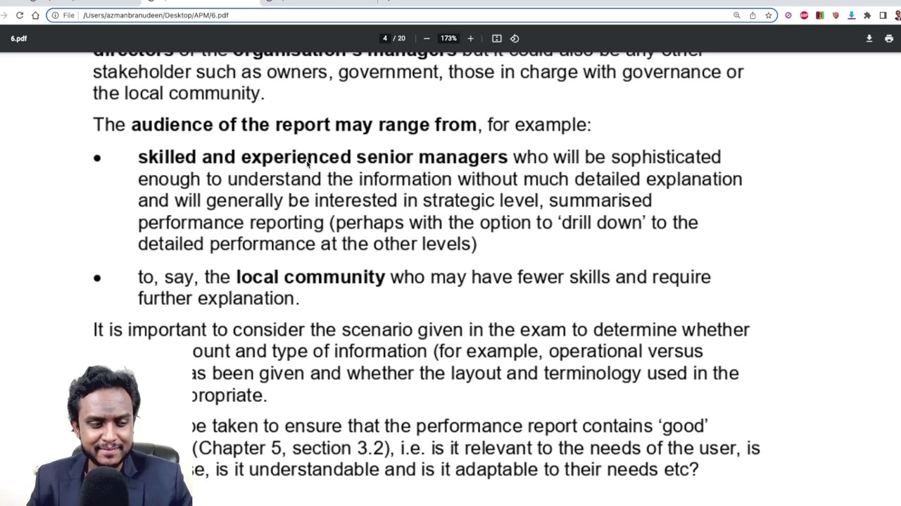 What is a Good Performance Report? | Understanding Modern Business Management