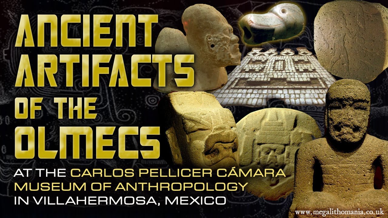 Ancient Artifacts of the Olmecs | Stone Mysteries of Mexico in Villahermosa Museum | Megalithomania
