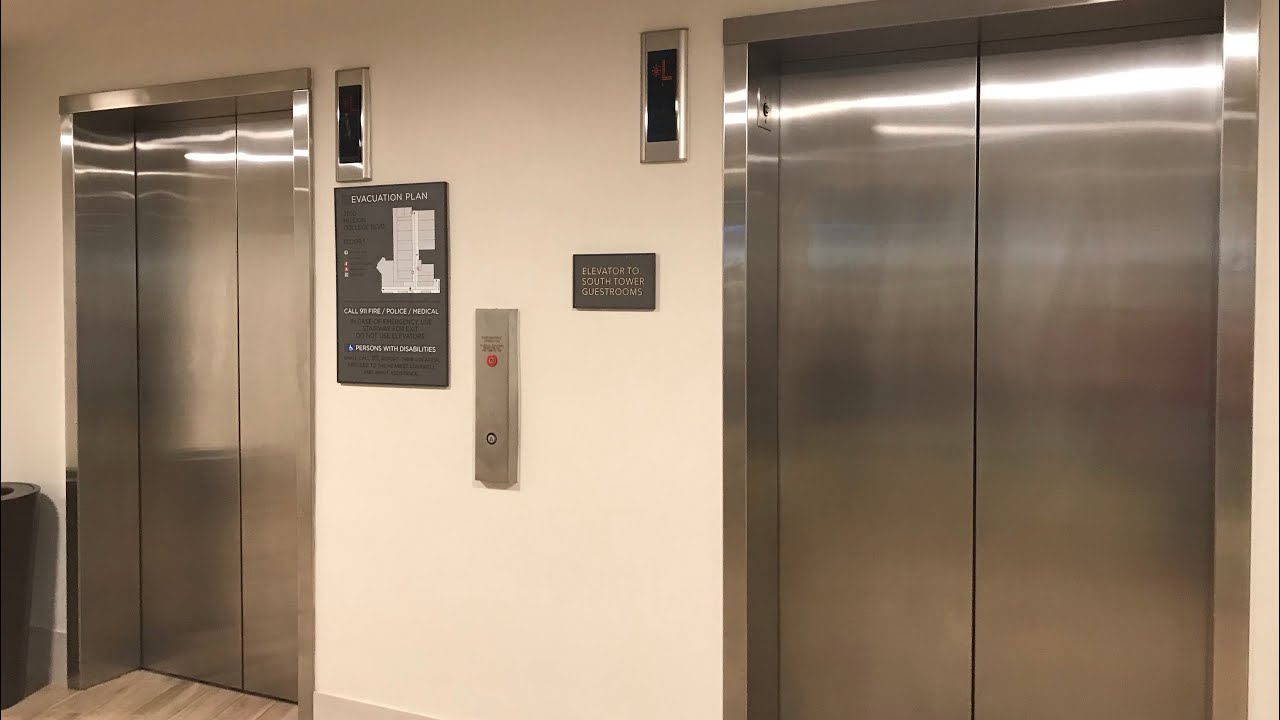 First Elevator of 2023! KONE Traction Elevators - Santa Clara Marriott - Santa Clara, CA