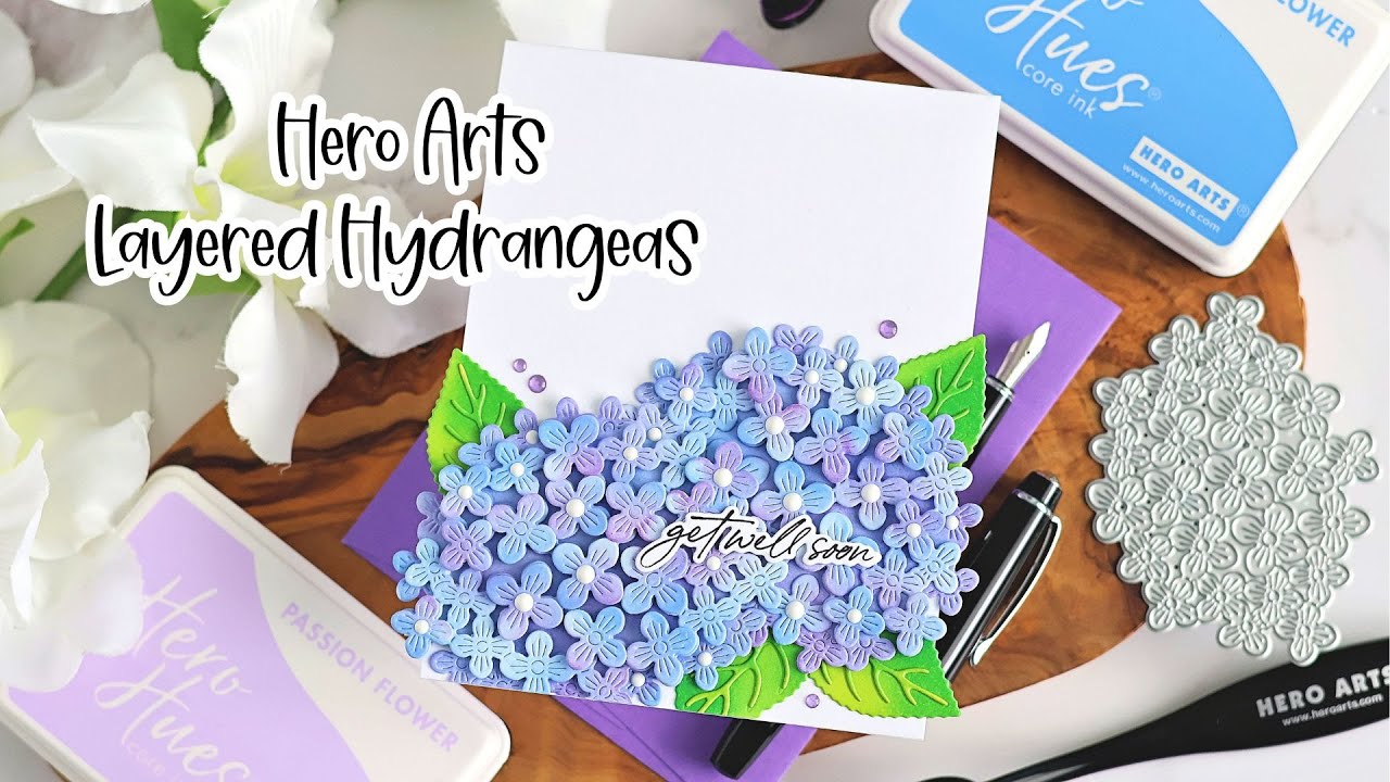 Layered Flowers Without the Bulk! | The Card Grotto