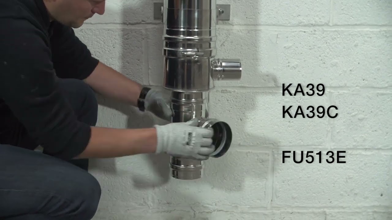 Raccordement de Poêle à Pellets : Conduit Concentrique Inox et Tubage Flexible - Detandt-Simon