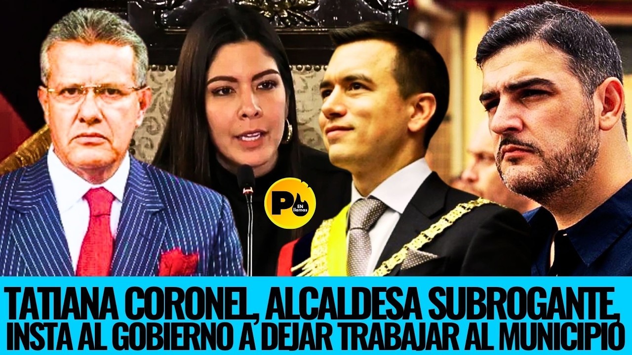 Dr. Augusto Tandazo (Tatiana Coronel, insta al Gobierno a dejar trabajar al Municipio de Guayaquil)
