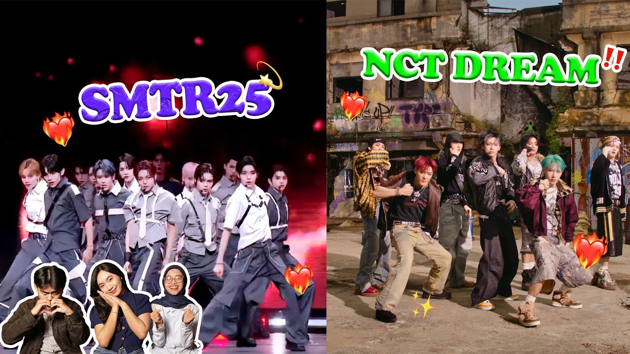 FANS BIG 3 + HYBE REACT TO NCT DREAM - BEAT IT UP MV & SMTR25 - WOLF KGMA PERFORMANCE