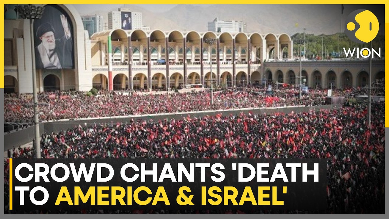 Khamenei Funeral: Iran&rsquo;s State Funeral Becomes Rally for Revenge Against US and Israel | WION