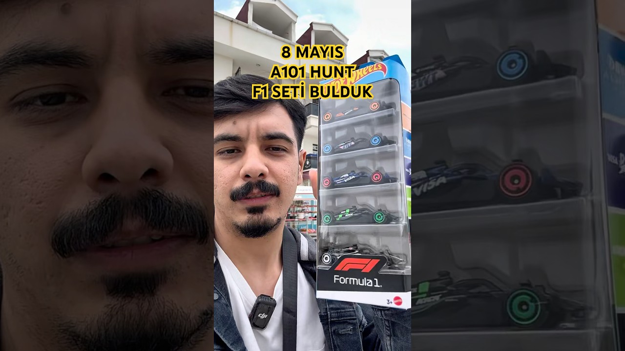 8 MAYIS A101 HUNT! FORMULA 1 SETİ BULDUK! #hotwheels #hotwheelscollection #hotwheelst&uuml;rkiye #minigt