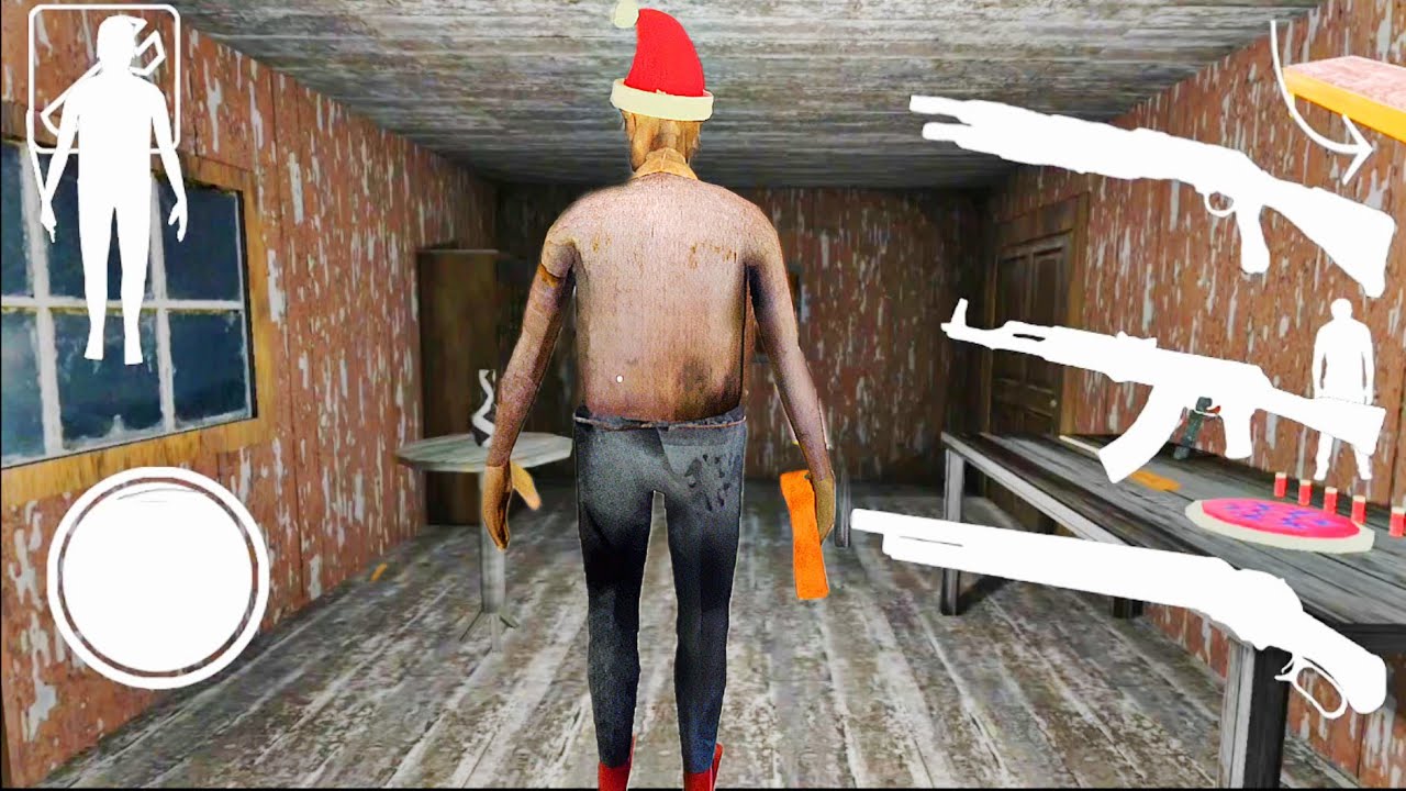 Играю за дедушку, сбегающего из дома бабушки | Меню мода 