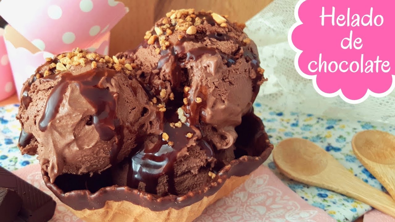 Helado de chocolate súper cremoso y sin heladera | Mi tarta preferida