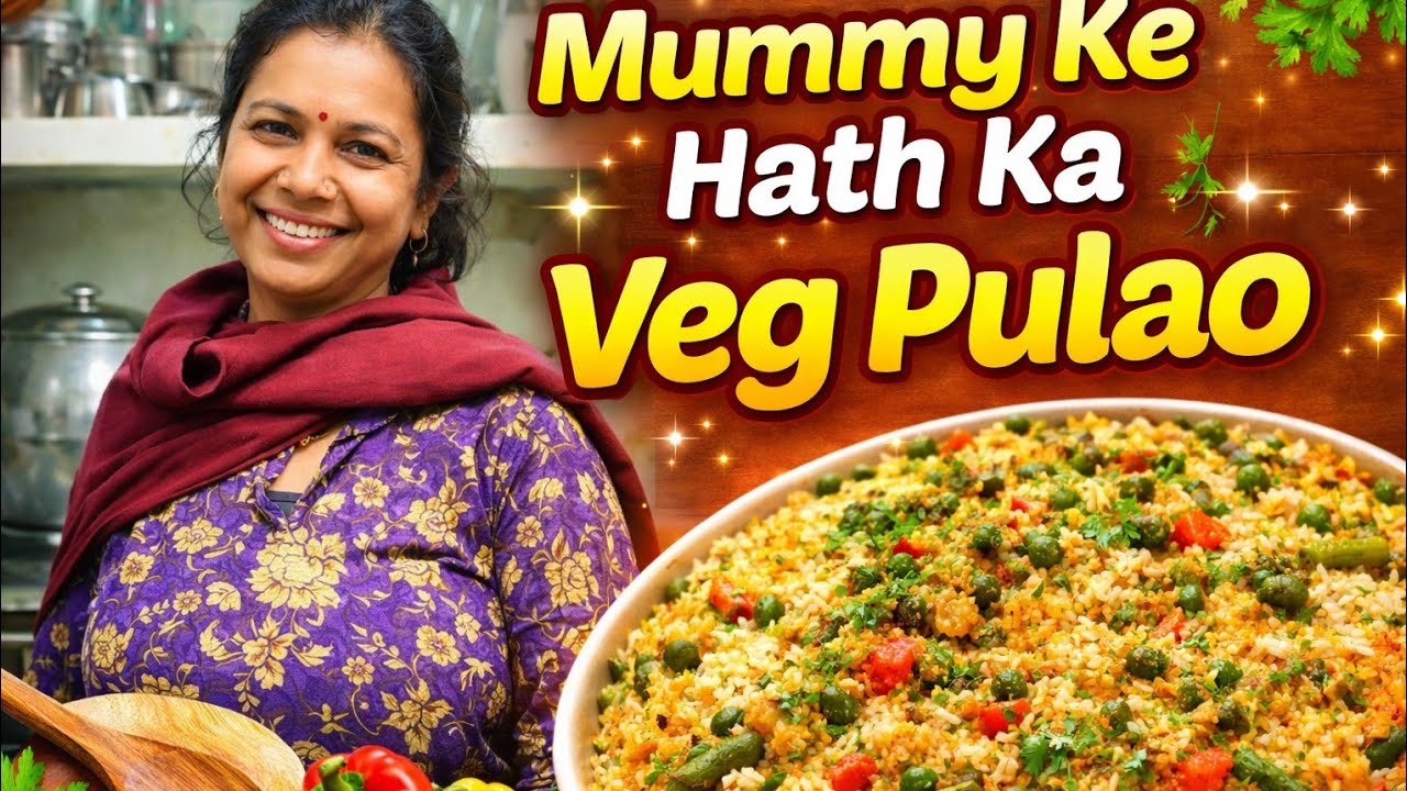 Maa Ke Haath Ka Veg Pulao ❤️ | Ghar Ka Khana