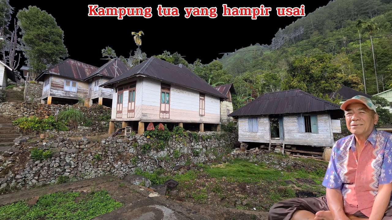 Desa Bangun Purba‼️perkampungan tua yang semua warga sudah lanjut usia/sekolah ditutup