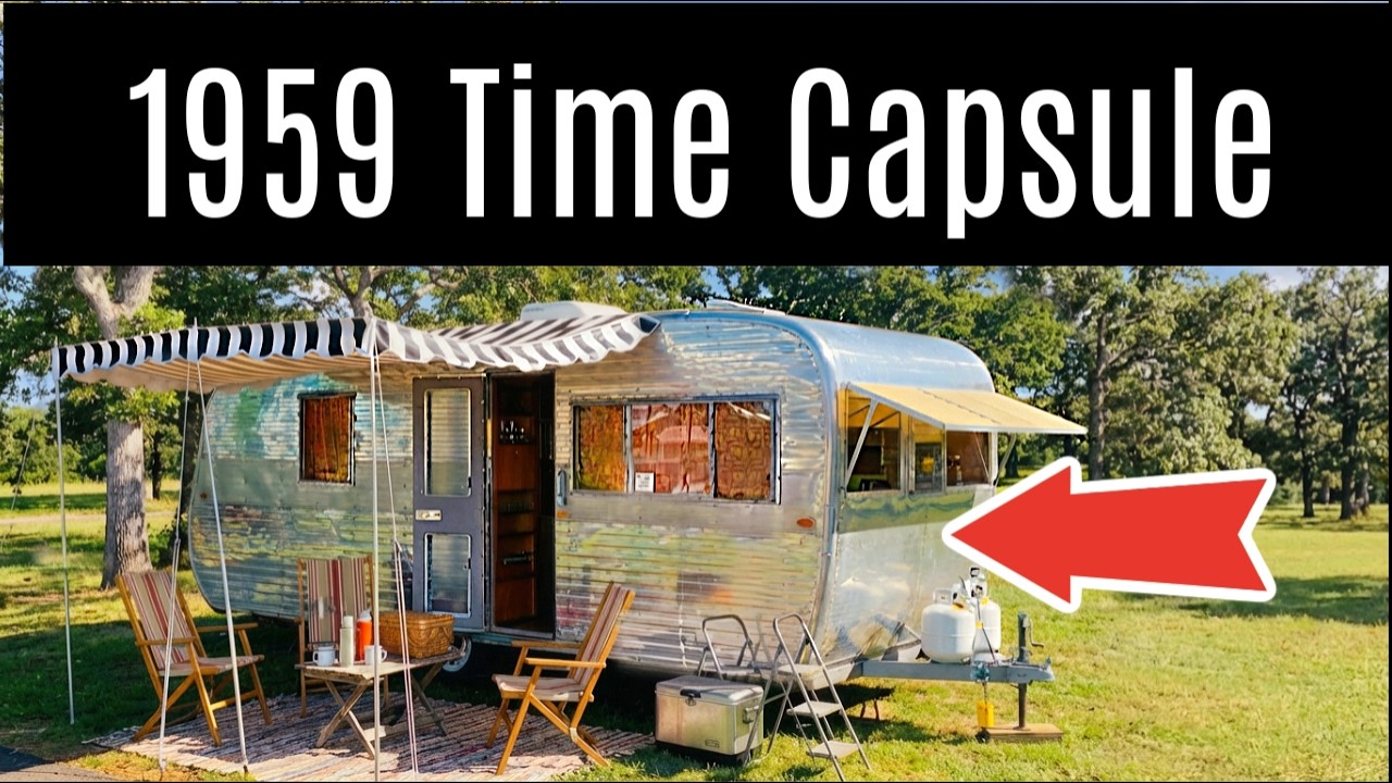 Inside a Stunning 1959 Boles Aero Montecito 19ft Vintage Trailer Mid Century Glam