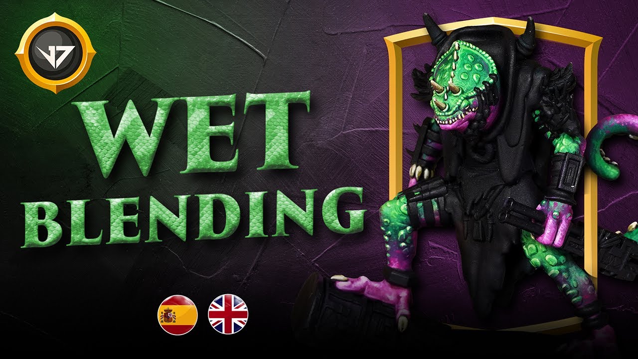 PAINTING MINIATURES: WET BLENDING! 🦎