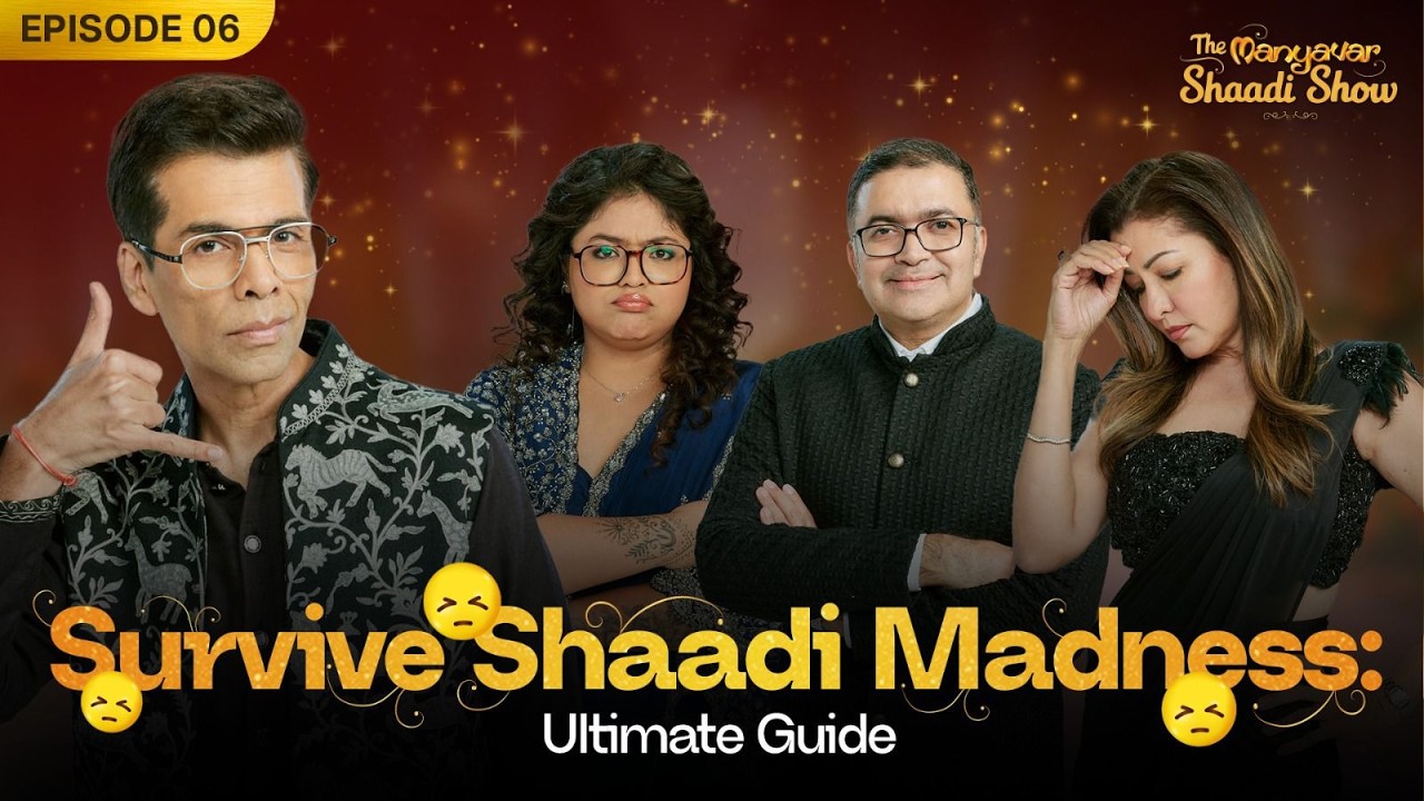 Beating the Hidden Mental Load of Desi Weddings | Ft. KJo, Aditi, Kasturi & Parthib | TMSS Ep 6